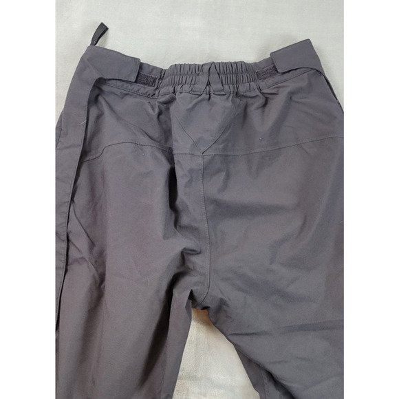 Helly Hansen Mens equipe Snow Pants Ski Snowboard Size Medium Gray full zip vent - Picture 8 of 16